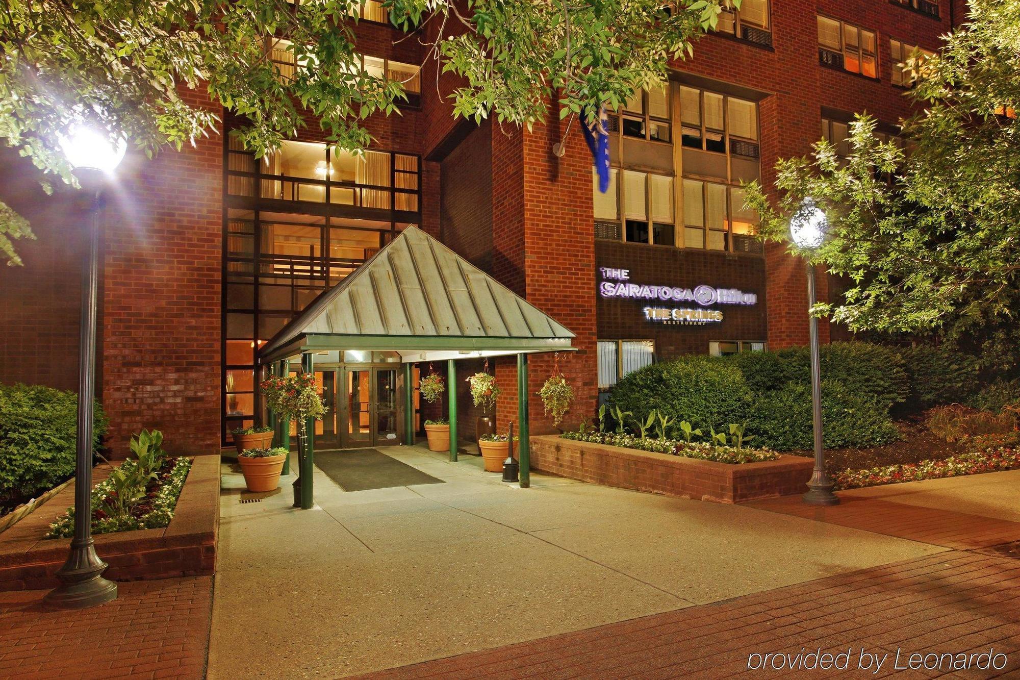 The Saratoga Hilton Hotel Saratoga Springs Exterior foto